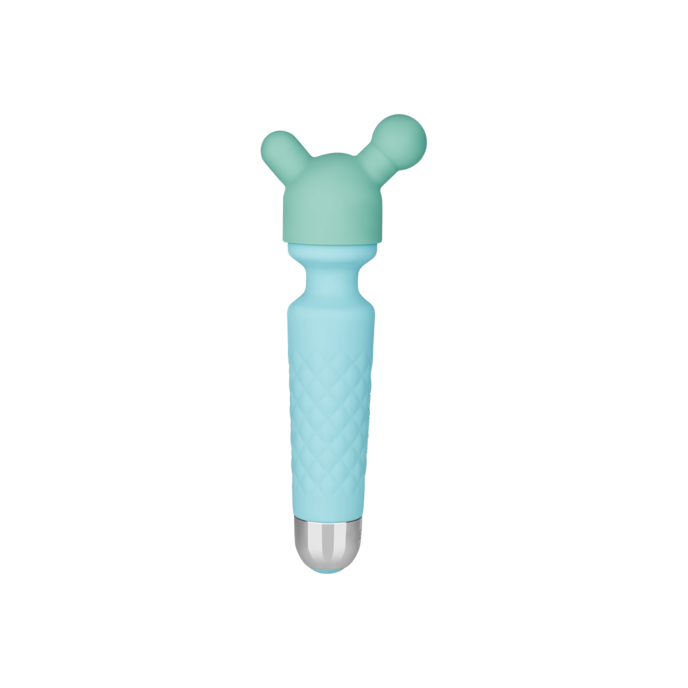 oplaadbare-siliconen-massager-19-5-cm-Groen-4