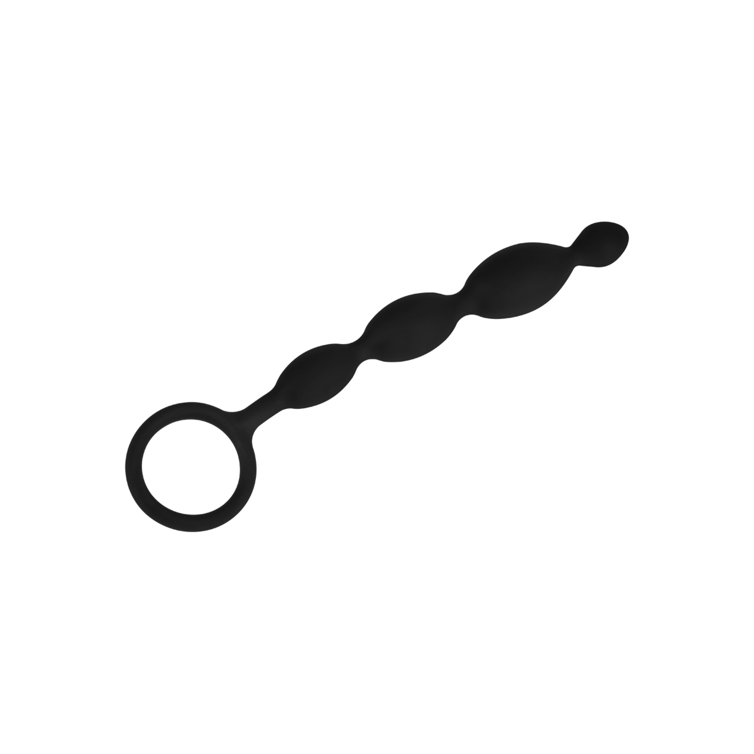 chaîne-anale-avec-anneau-de-retenue-19-5-cm-Noir-2