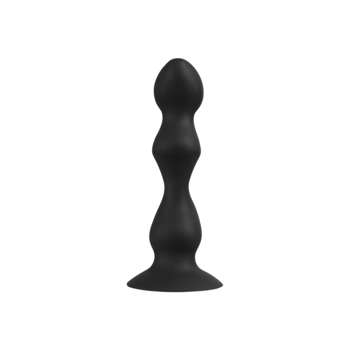 dildo-met-interne-siliconen-balletjes-19-cm-Zwart-5