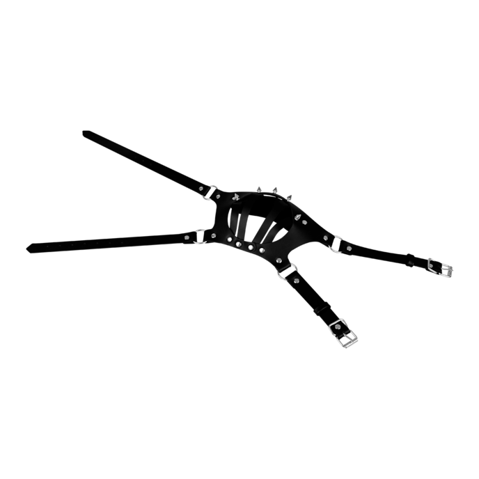 fetisch-maske-mit-spitznieten-Schwarz-4