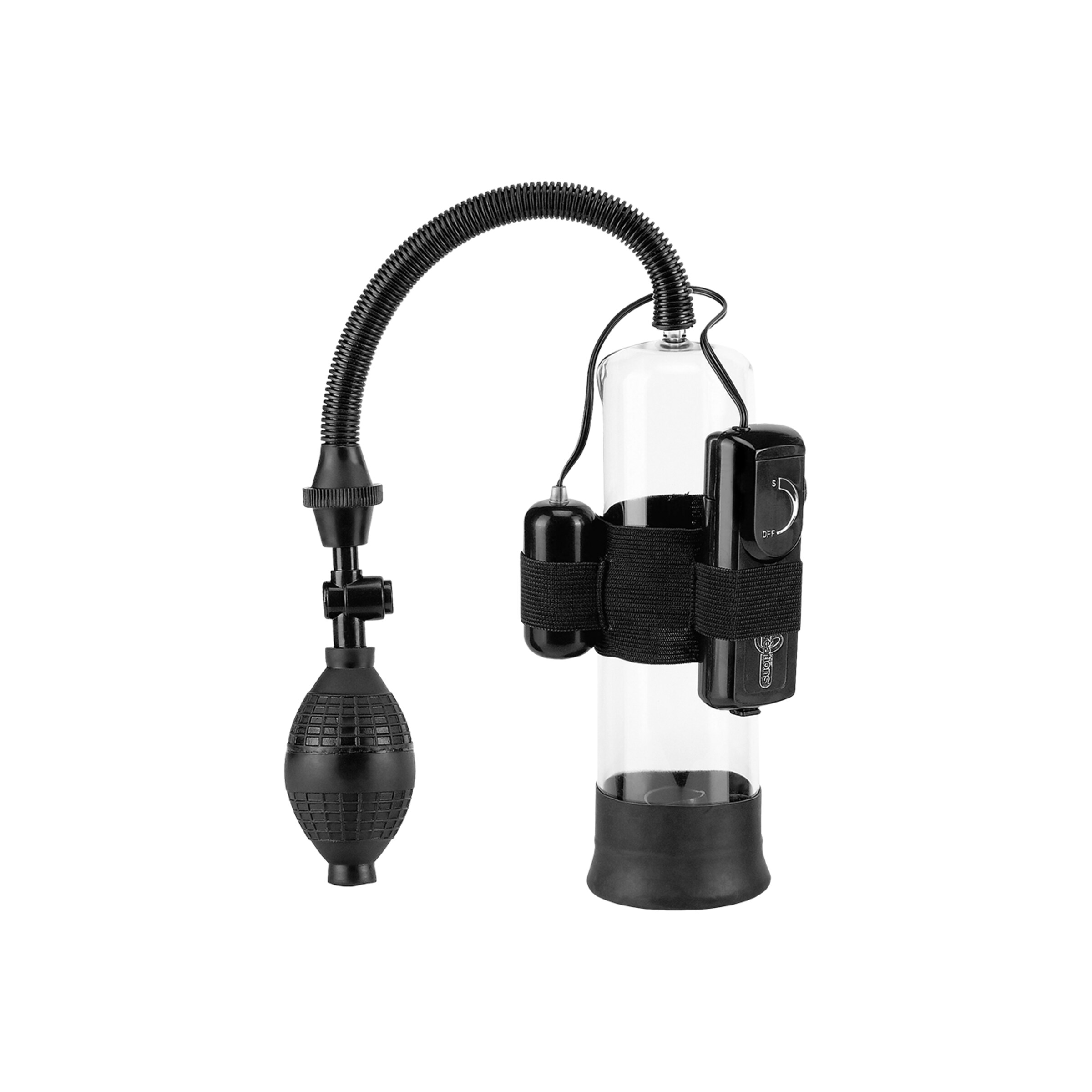 power-pump-19-cm-Transparant-Zwart-2