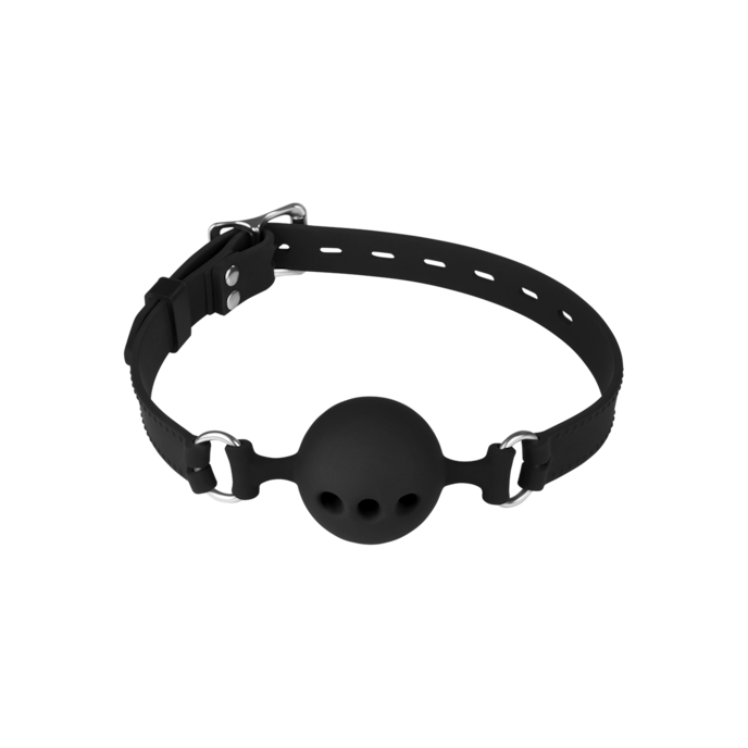 bâillon-avec-balle-perforée-Noir-2