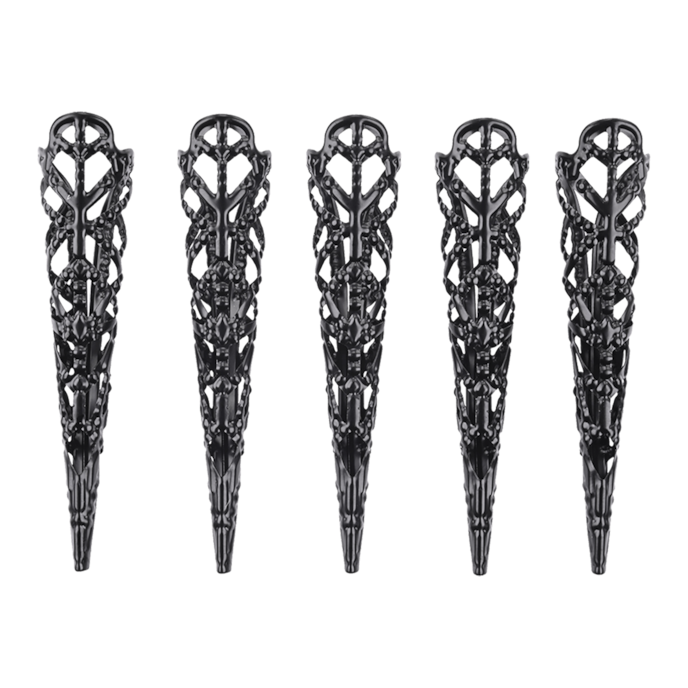 sex-and-mischief---sensory-fingertips-5-pièces-Noir-3