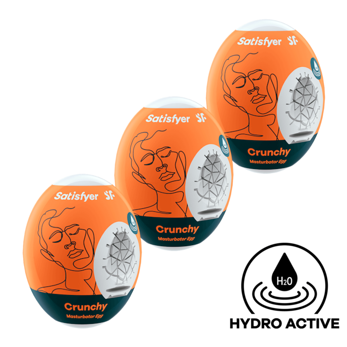 satisfyer-masturbator-egg---crunchy-3-stuks-Orange-Weiß-1