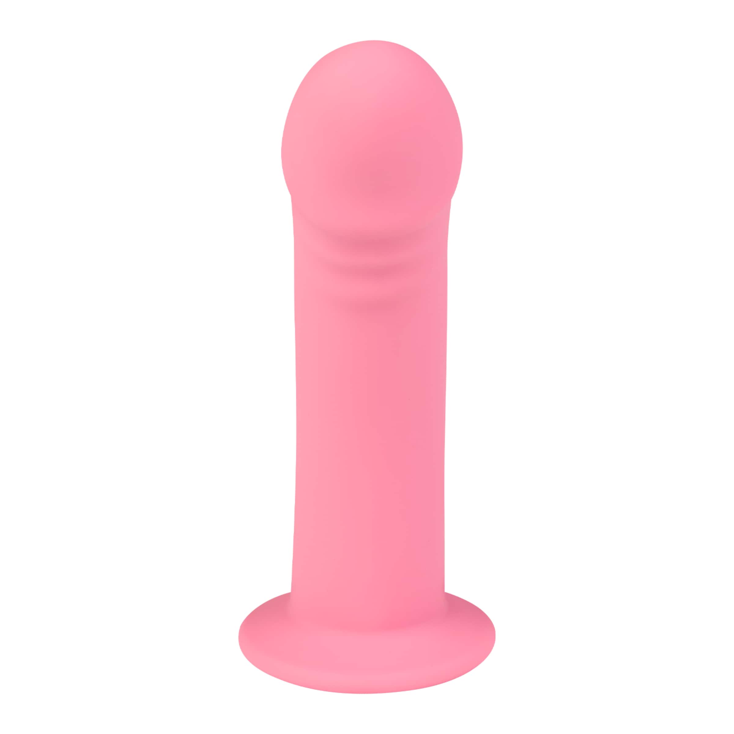 Silikon-Dildo mit Saugfu, 11 cm pink  online kaufen