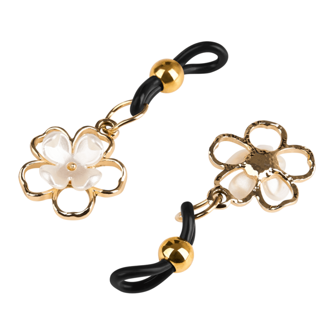nippelklemmen-met-mooie-bloemenhangers-Goud-Wit-Zwart-3