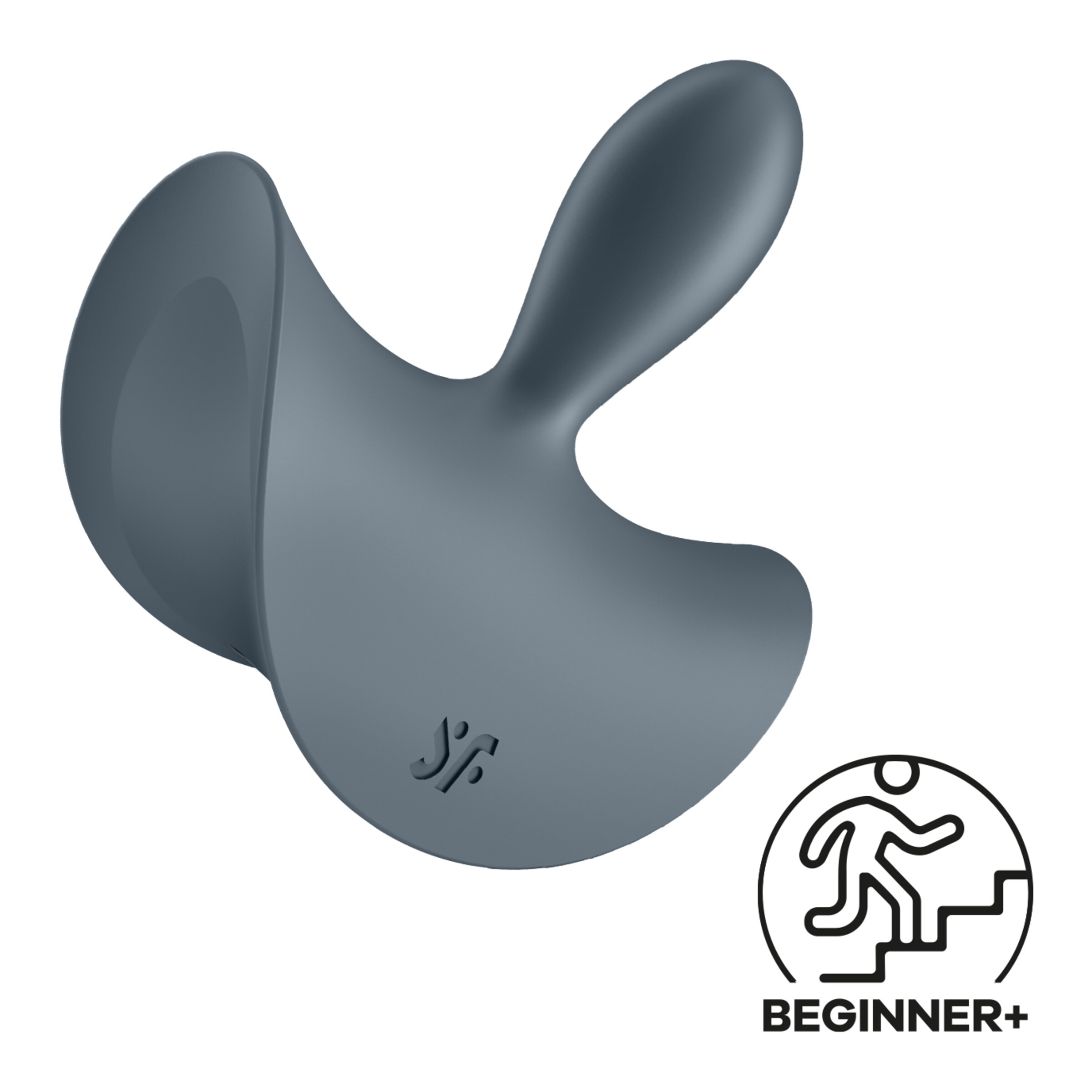 satisfyer-booty-absolute-beginners-2-8-cm-Gris-2