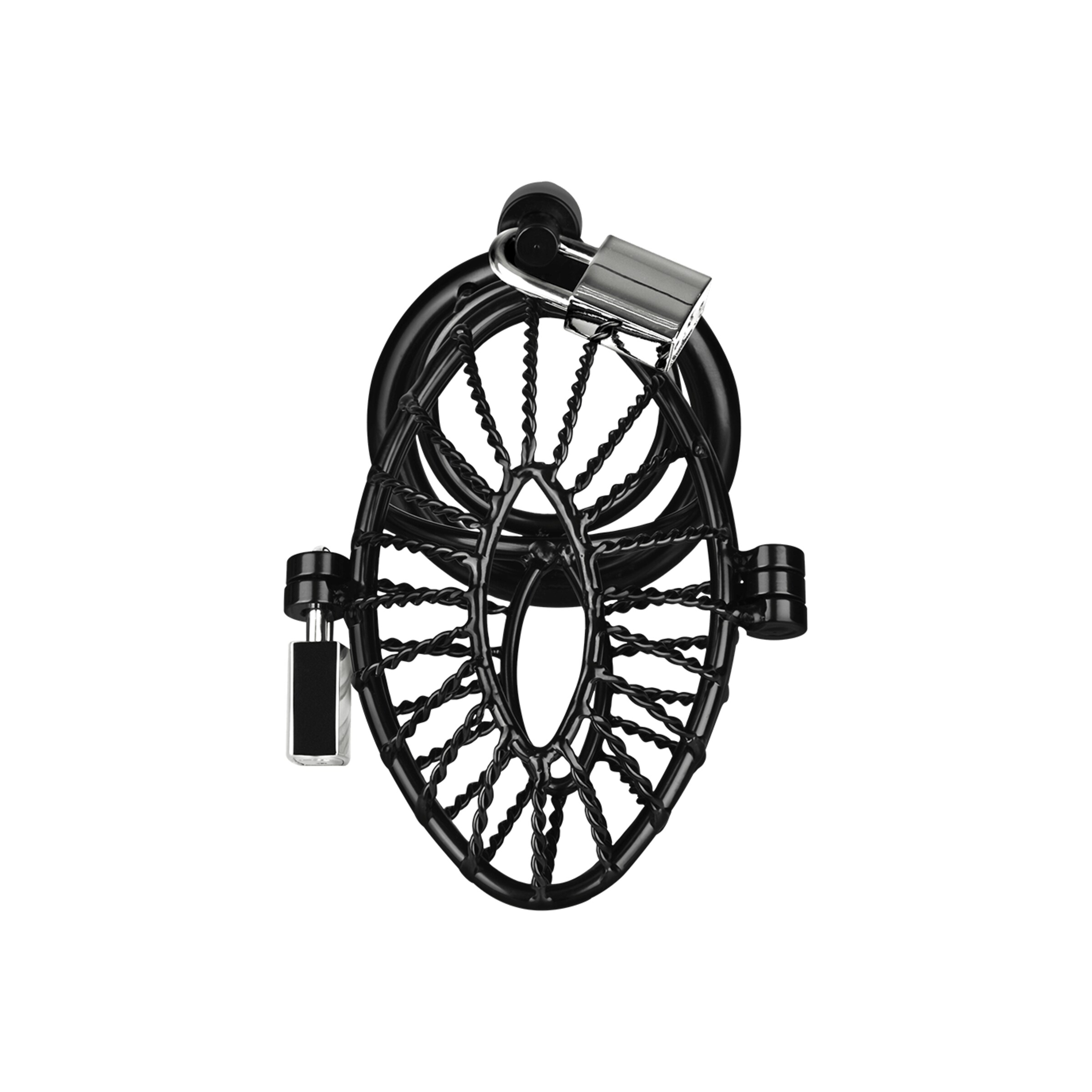 cage-à-pénis-avec-2-cadenas-10-cm-Noir-4