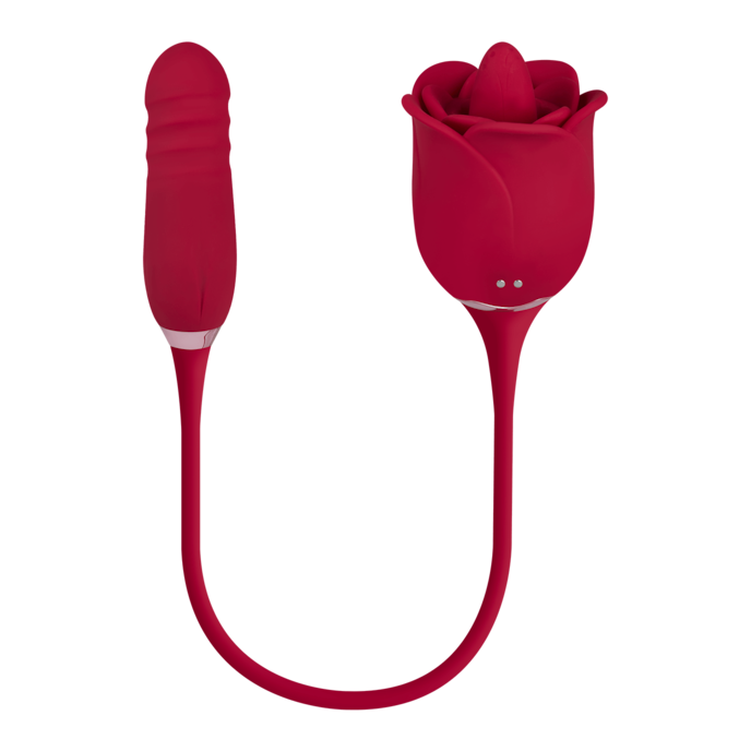 vibromasseur-à-poser-en-forme-de-rose---2-en-1-39-8-cm-Rouge-4