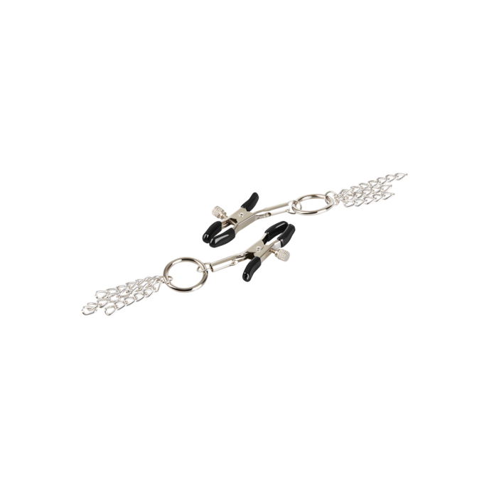 tepelklemmen-met-o-ringen-en-kettingen-Schwarz-Silber-1