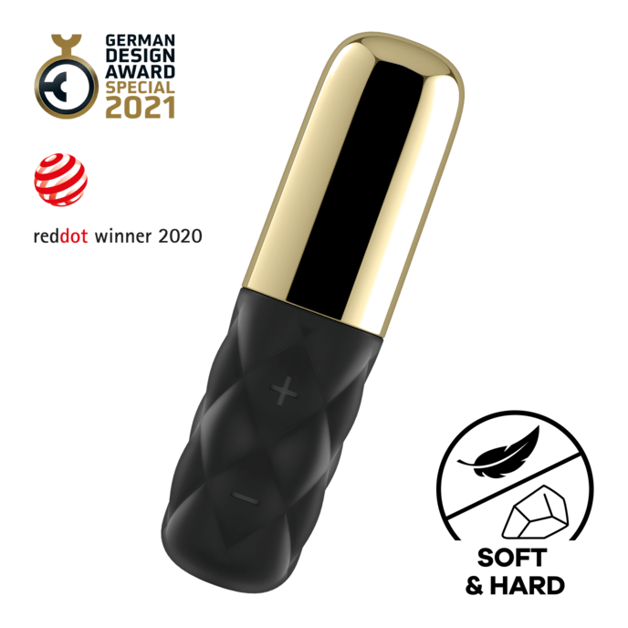 satisfyer-sparkling-darling-11-5-cm-Goud-Zwart-1