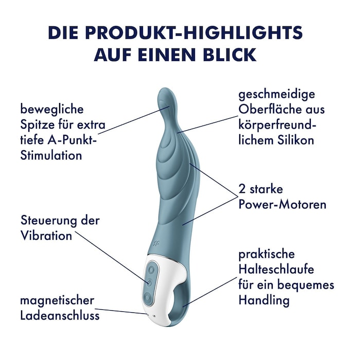 satisfyer-a-mazing-2-22-cm-Grau-2