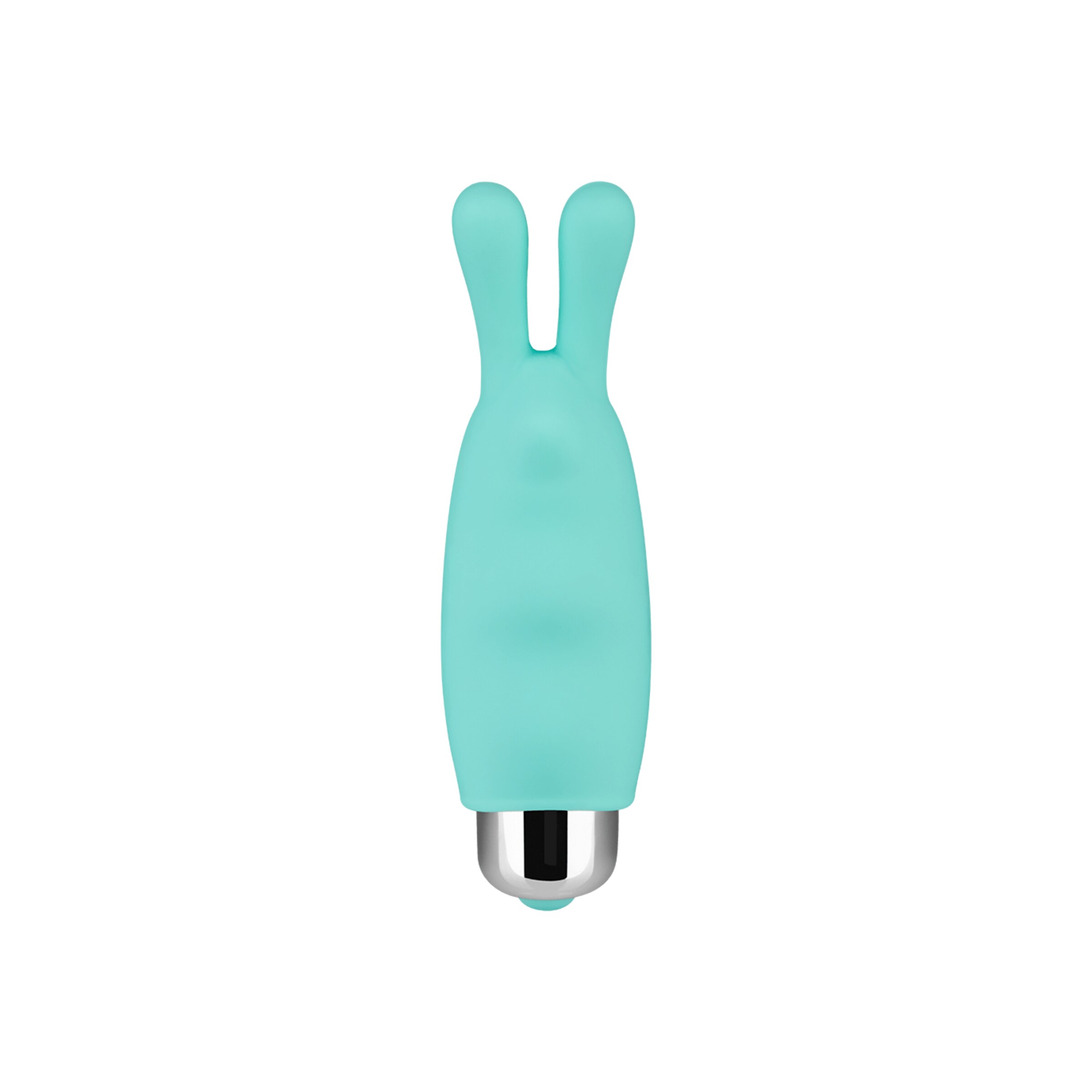 bunny-bullet-aus-silikon-7-5-cm-Silber-Türkis-5