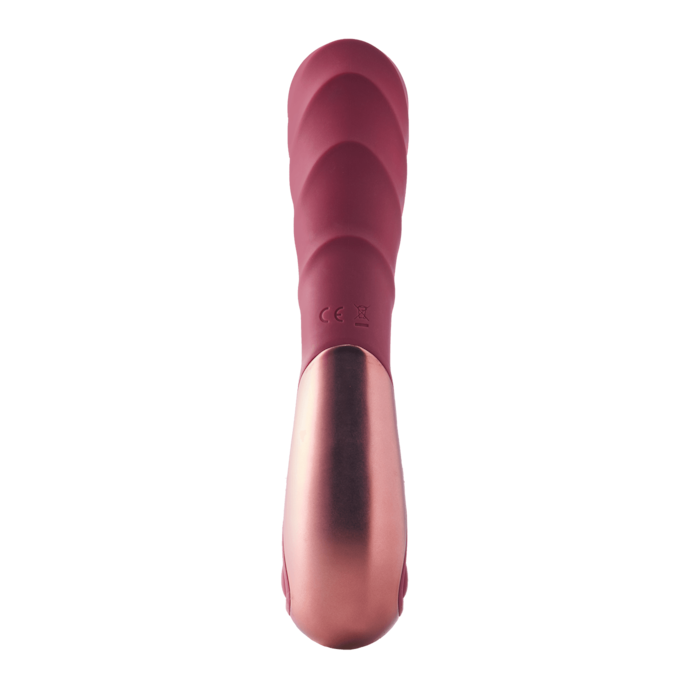 duo-vibrator-jimmy-k-19-4-cm-Bordeaux-Or rose-4