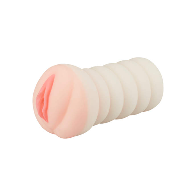 vagina-masturbator-texturé-15-cm-Blanc-Naturel clair-1
