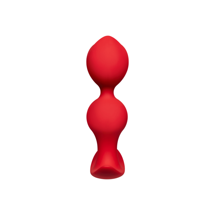 ronde-siliconen-dildo-met-bolstructuur-12-cm-Rood-3