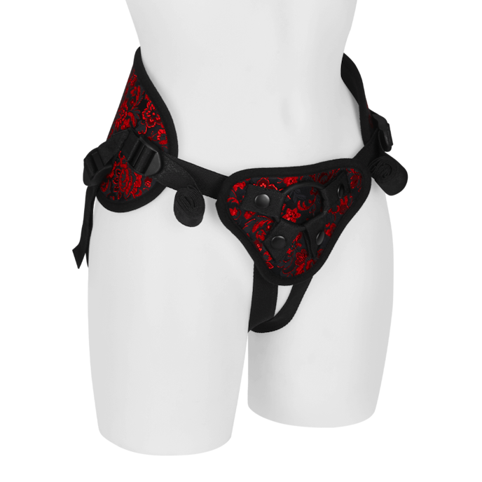 luxueux-strap-on-Noir-Rouge-1