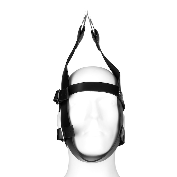 op-te-hangen-masker-van-leer-Schwarz-2