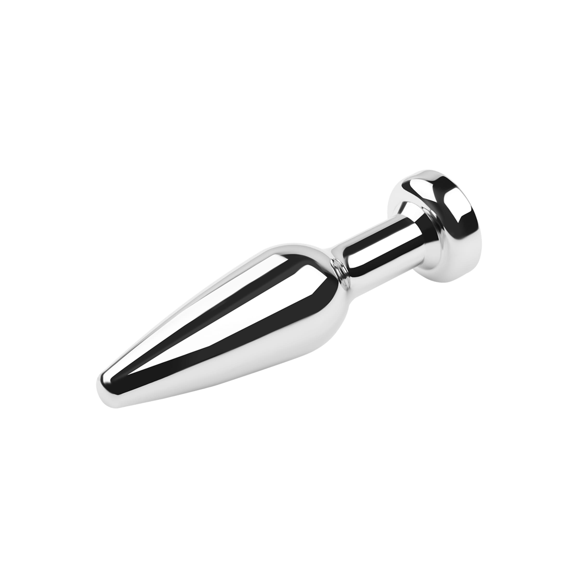 konischer-analplug-mit-kristall-11-cm-Pink-Silber-5