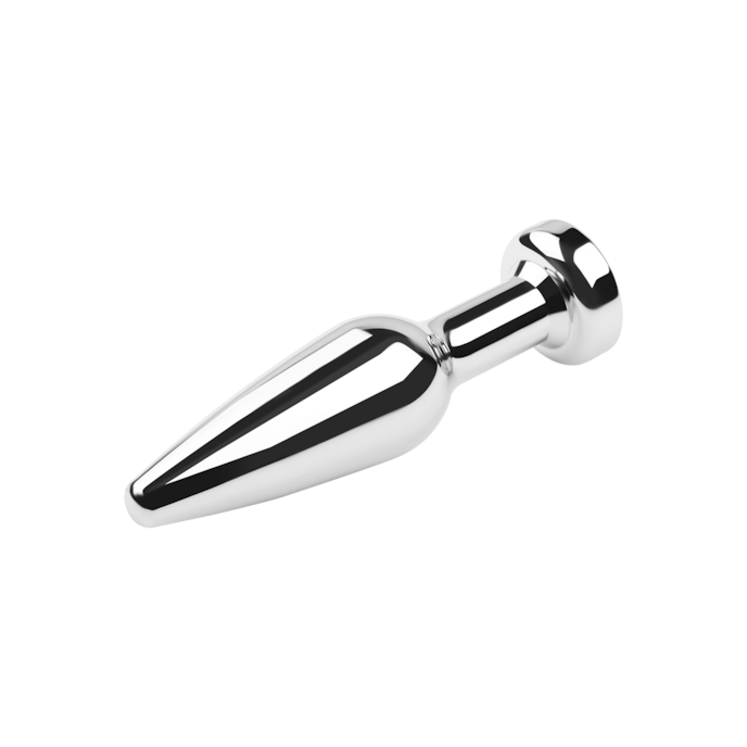 konischer-analplug-mit-kristall-11-cm-Pink-Silber-5