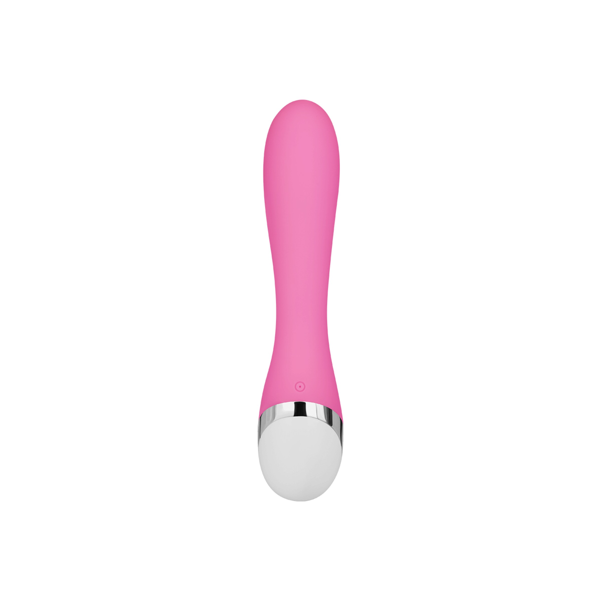volumineuze-vibrator-19-6-cm-Pink-Wit-Zilver-4