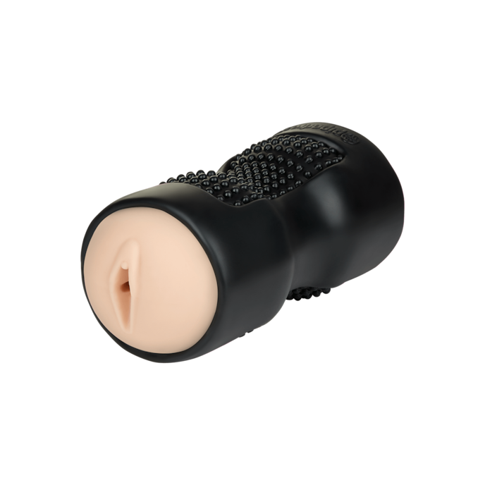 pussy-&-ass-masturbator-15-cm-Schwarz-Zilver-1