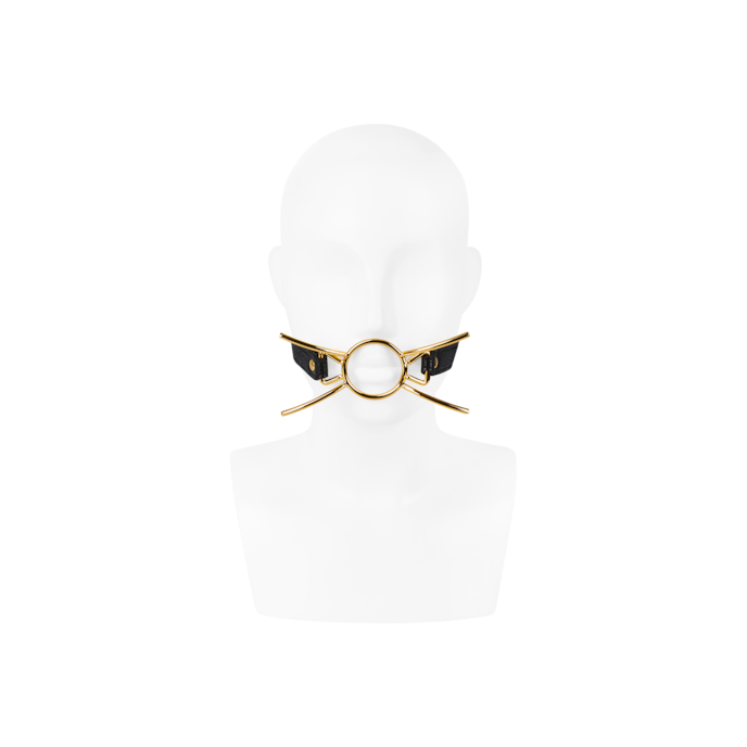 bâillon-avec-écarteur-de-bouche-Noir-Or-3