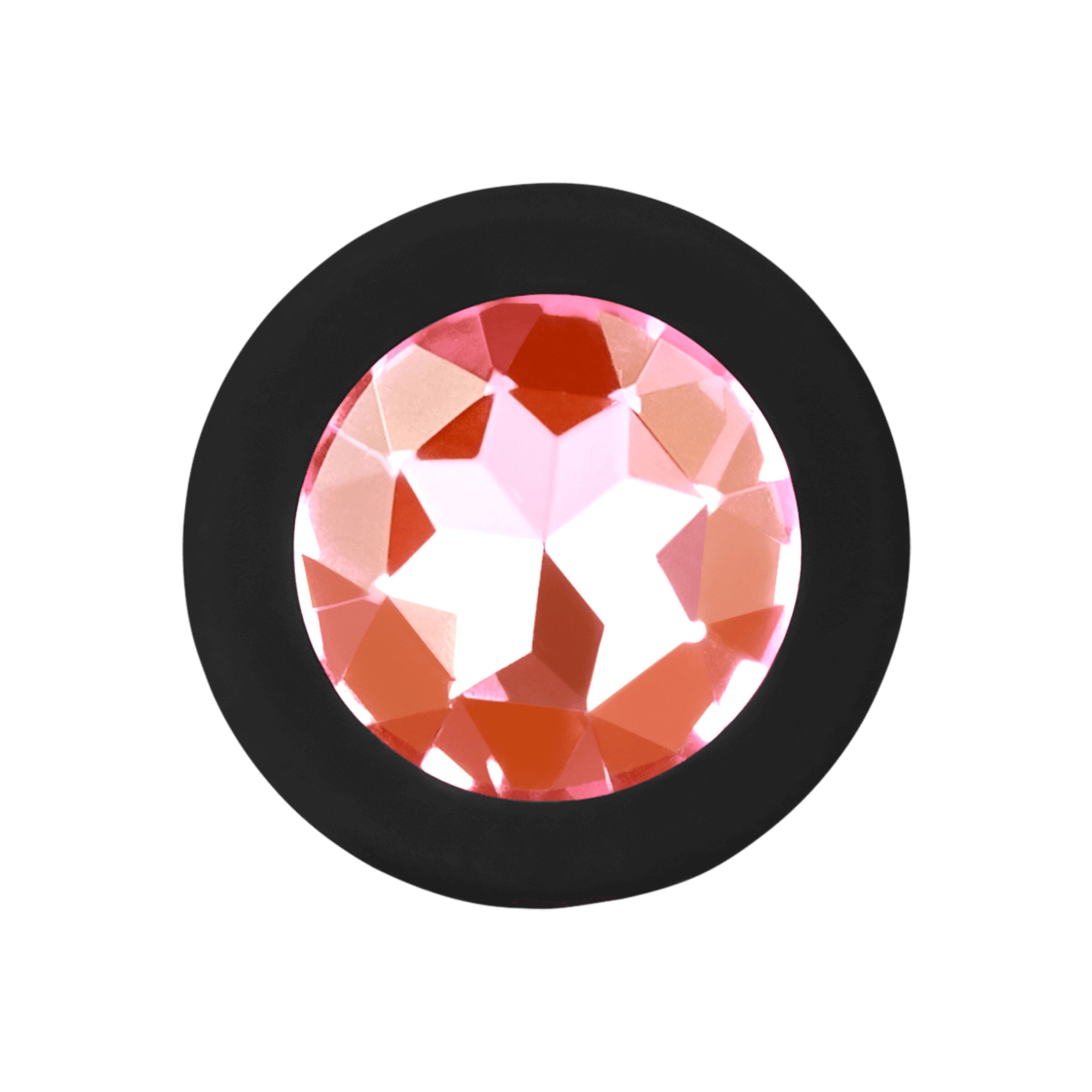 plug-anal-en-silicone-avec-cristal-s-7-cm-Noir-Rose-6