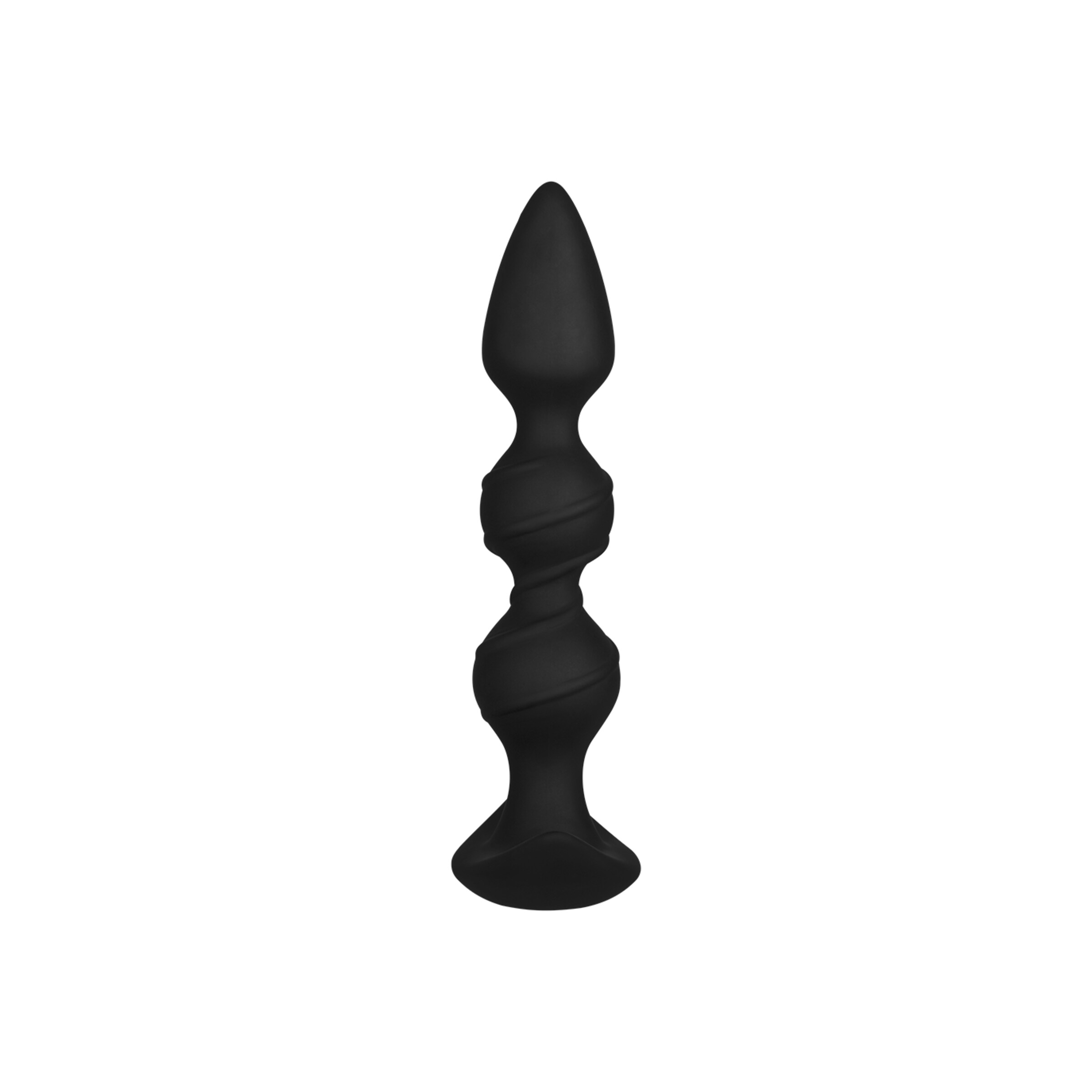 gode-anal-structuré-en-silicone-16-5-cm-Noir-4