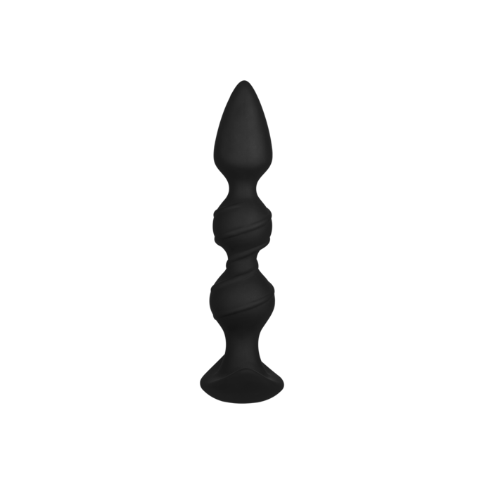 gode-anal-structuré-en-silicone-16-5-cm-Noir-4