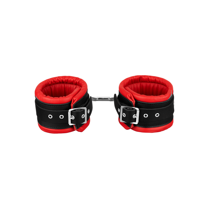 gepolsterte-fußfesseln-Rot-Schwarz-2