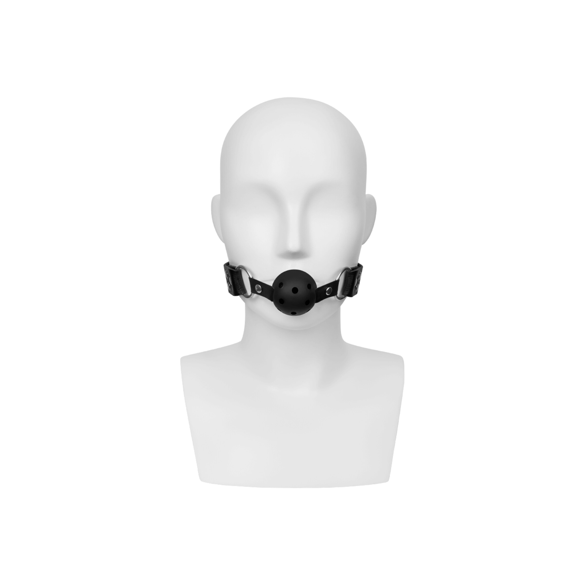 breathable-ball-gag-Zilver-Zwart-2
