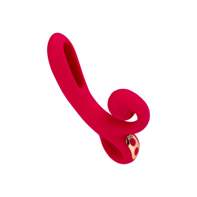 siliconen-rabbit-met-prikkelfunctie-18-cm-Rood-1