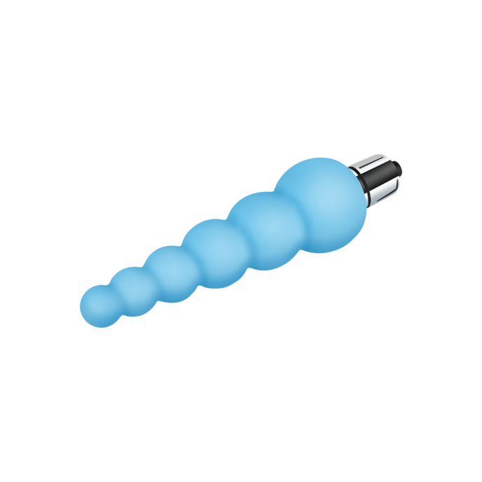 vibromasseur-en-silicone-avec-structure-en-boule-14-cm-Bleu clair-4