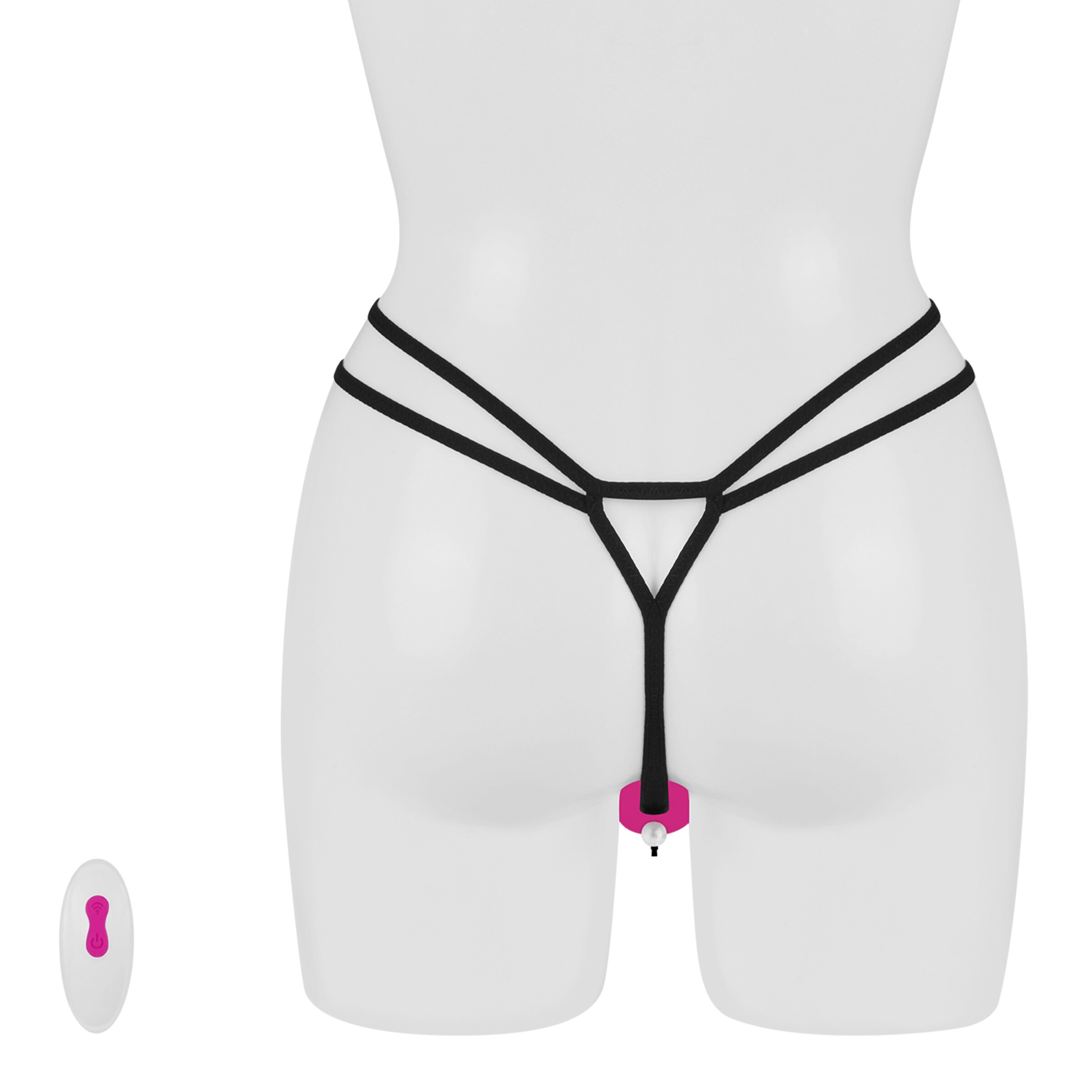 butterfly-slipvibrator-12-cm-Pink-Zwart-3