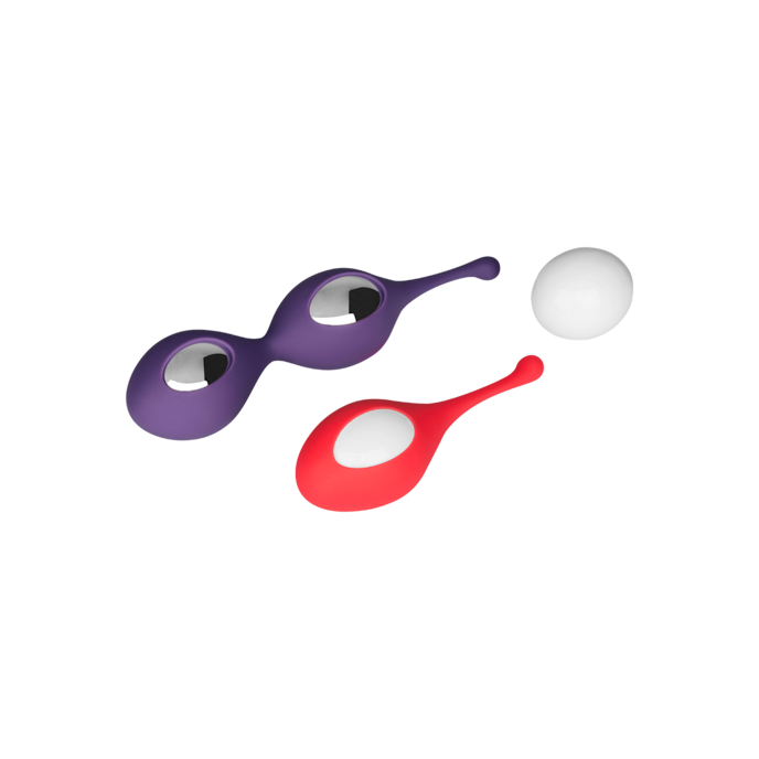 trainballs-beeze-luxury-6-pièces-3-8-cm-Argent-Orange néon-Violet-1