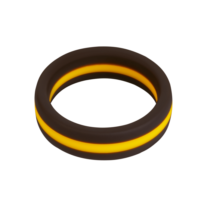 silicone-gopro-cock-ring-3-6---5-6-cm-Geel-Zwart-4