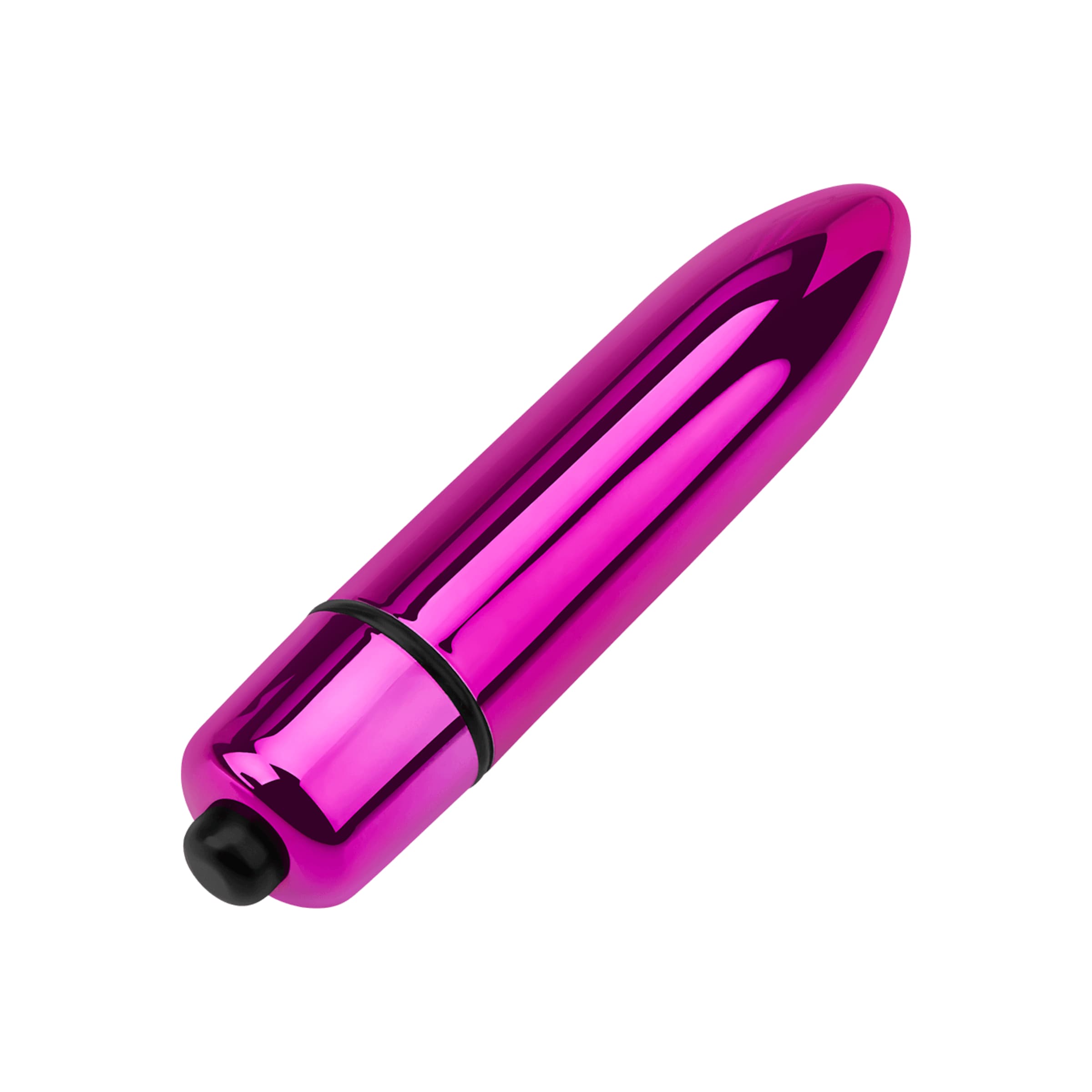 œuf-vibro-au-design-métallique-8-cm-Rose néon-4