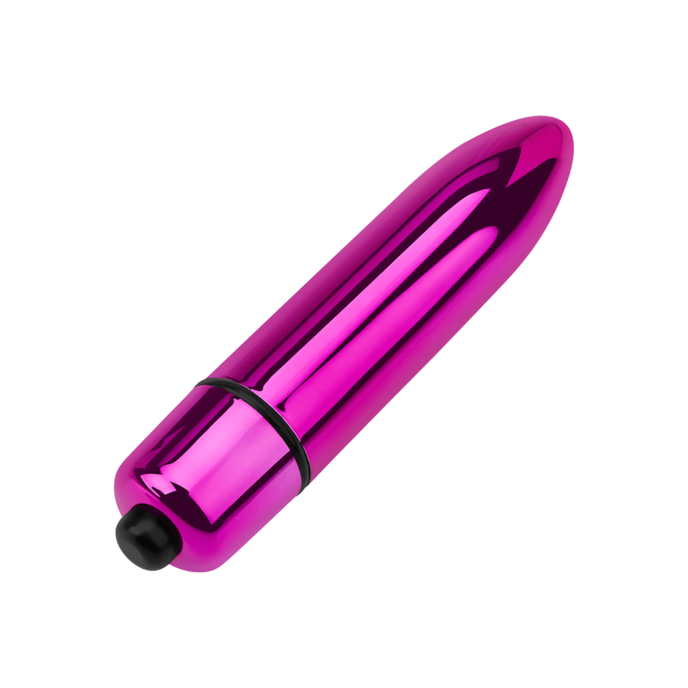 œuf-vibro-au-design-métallique-8-cm-Rose néon-4