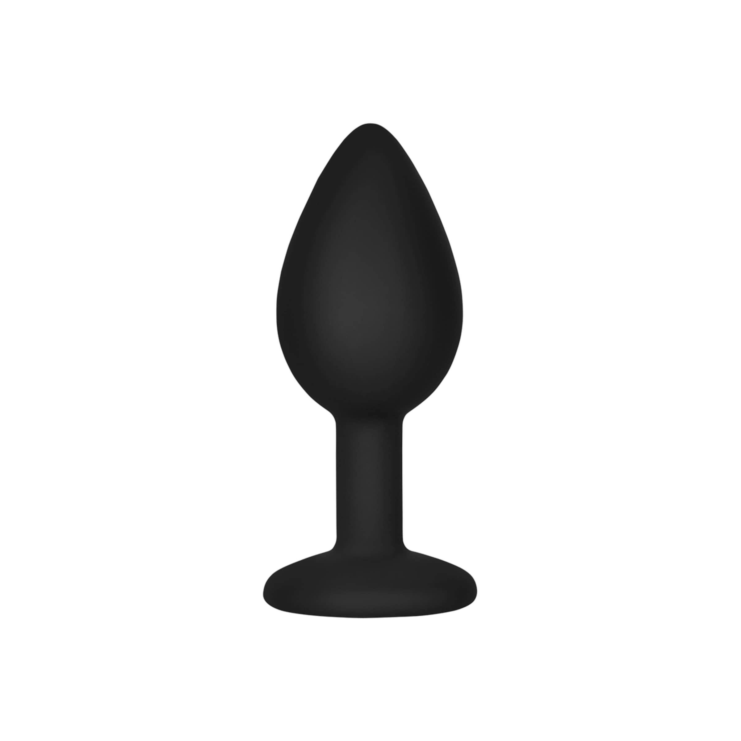 plug-anal-en-silicone-avec-cristal-s-7-cm-Noir-Rose-5