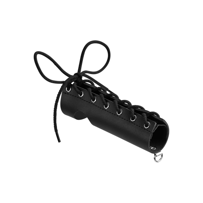 penismanchet-met-vetersluiting-Zwart-1