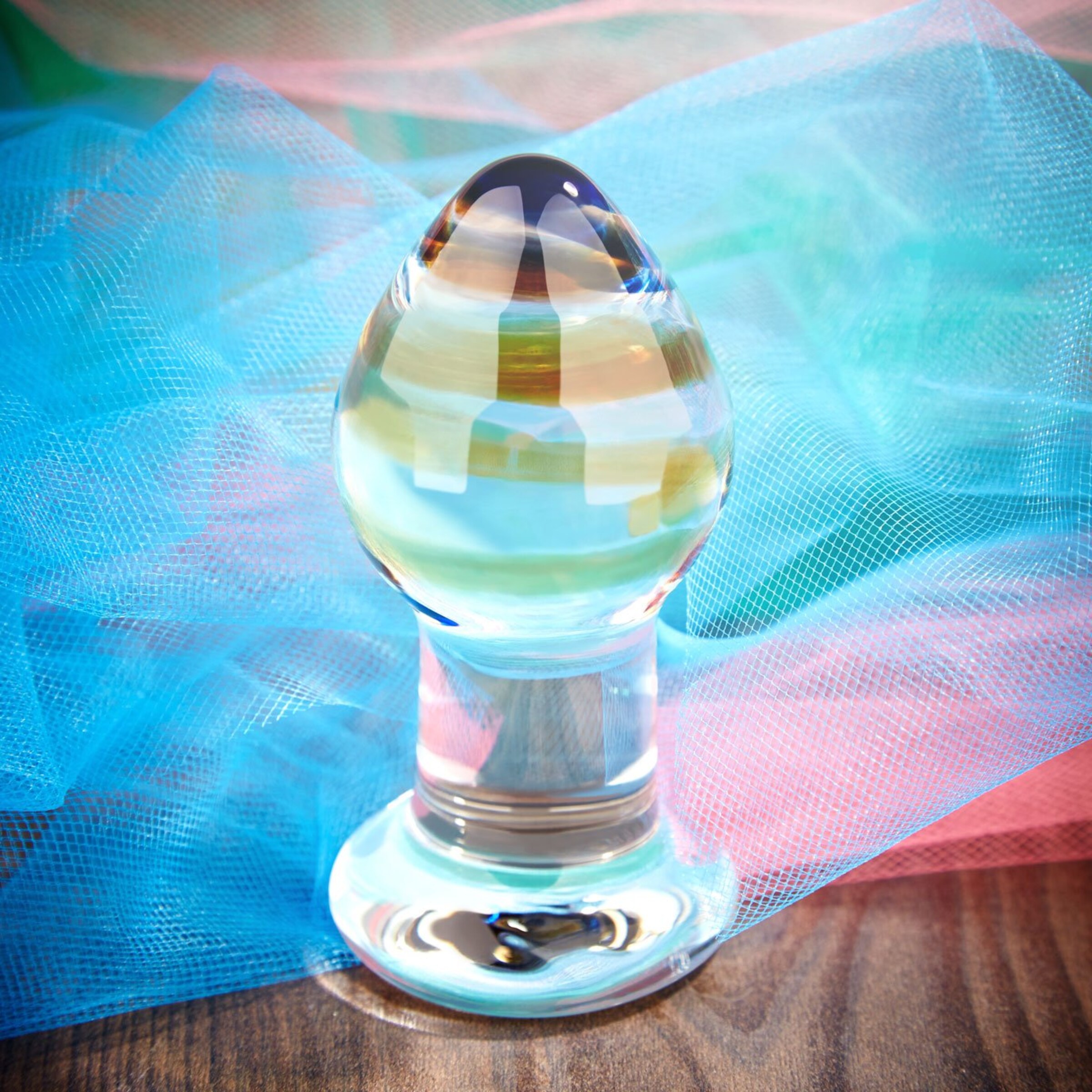 analdildo-in-tropfenform-9-cm-Gelb-Transparent-2