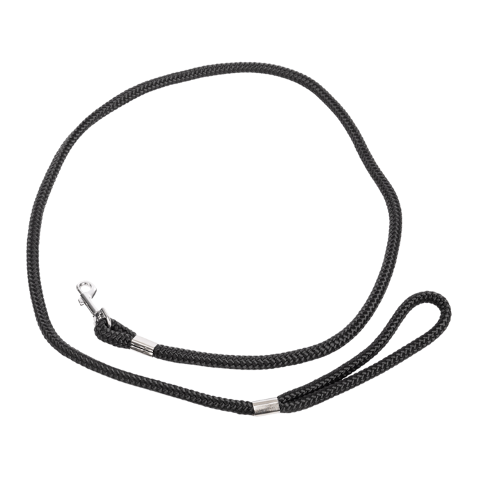 laisse-douce-avec-mousqueton-Noir-2