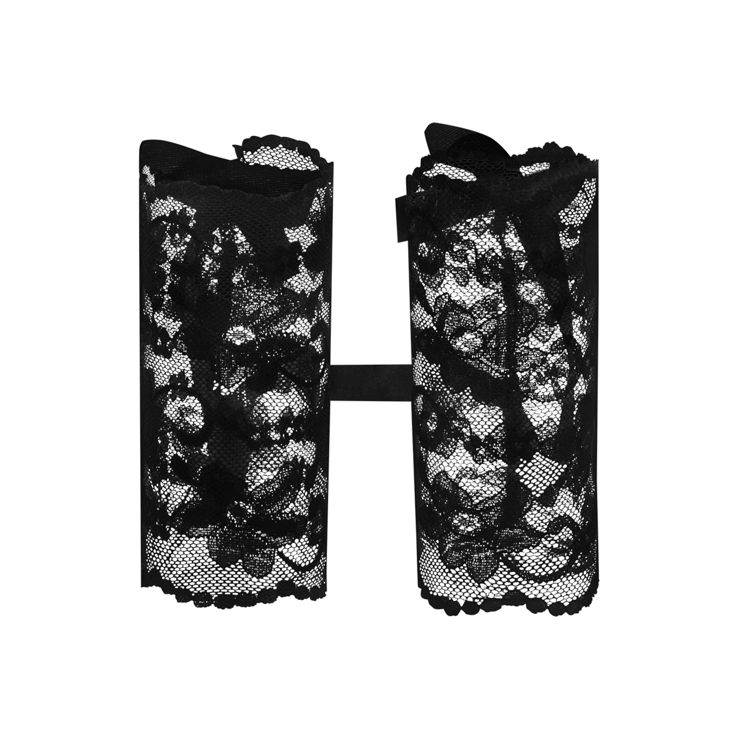 ensemble-de-bondage-en-dentelle-délicate-Noir-7