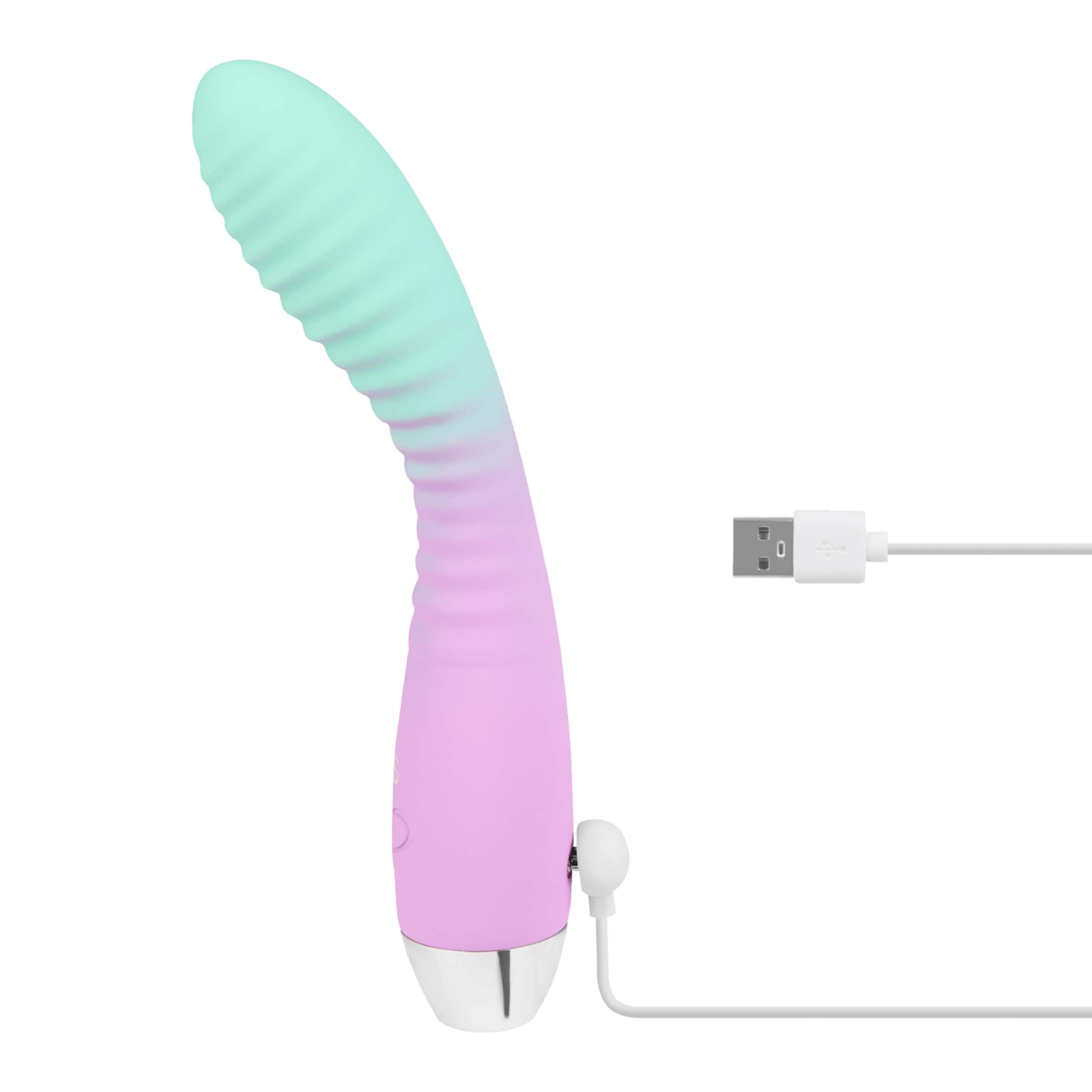 g-spot-vibrator-avec-dégradé-de-couleurs-19-4-cm-Rose-Turquoise-5