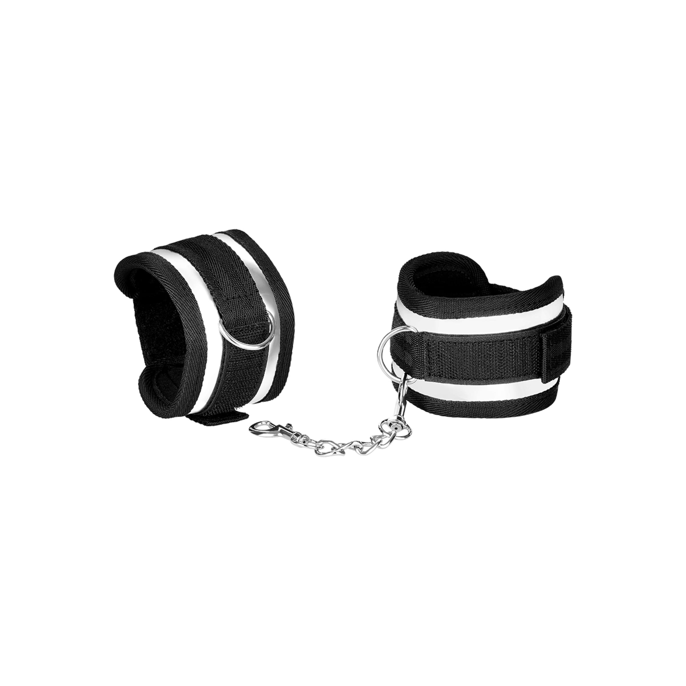 gepolsterde-handboeien-met-klittenband-Zilver-Zwart-1