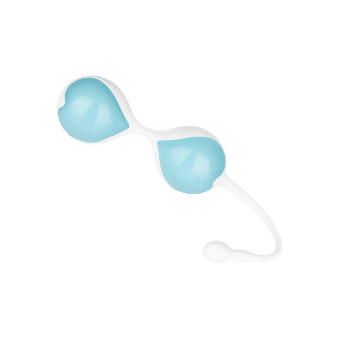 liefdesballen-met-metalen-kern-3-5-cm-Türkis-Weiß-1