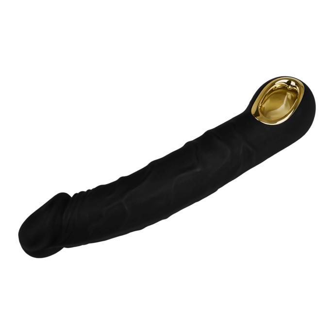 elegante-natuurlijke-vibrator-van-siliconen-22-cm-Goud-Zwart-7