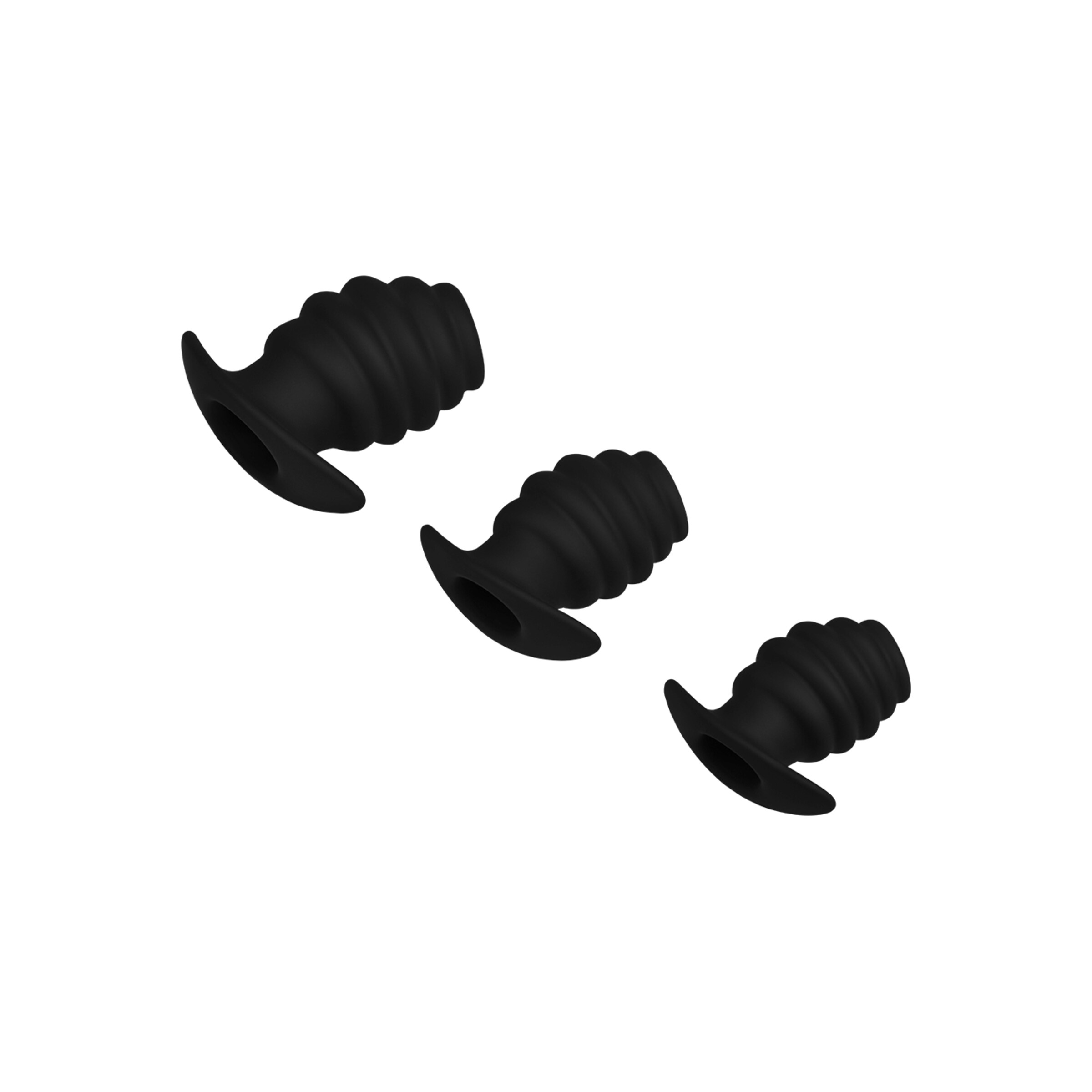 analplug[nbhy]set-mit-tunnel-7-4[nbhy]10-cm-Schwarz-5