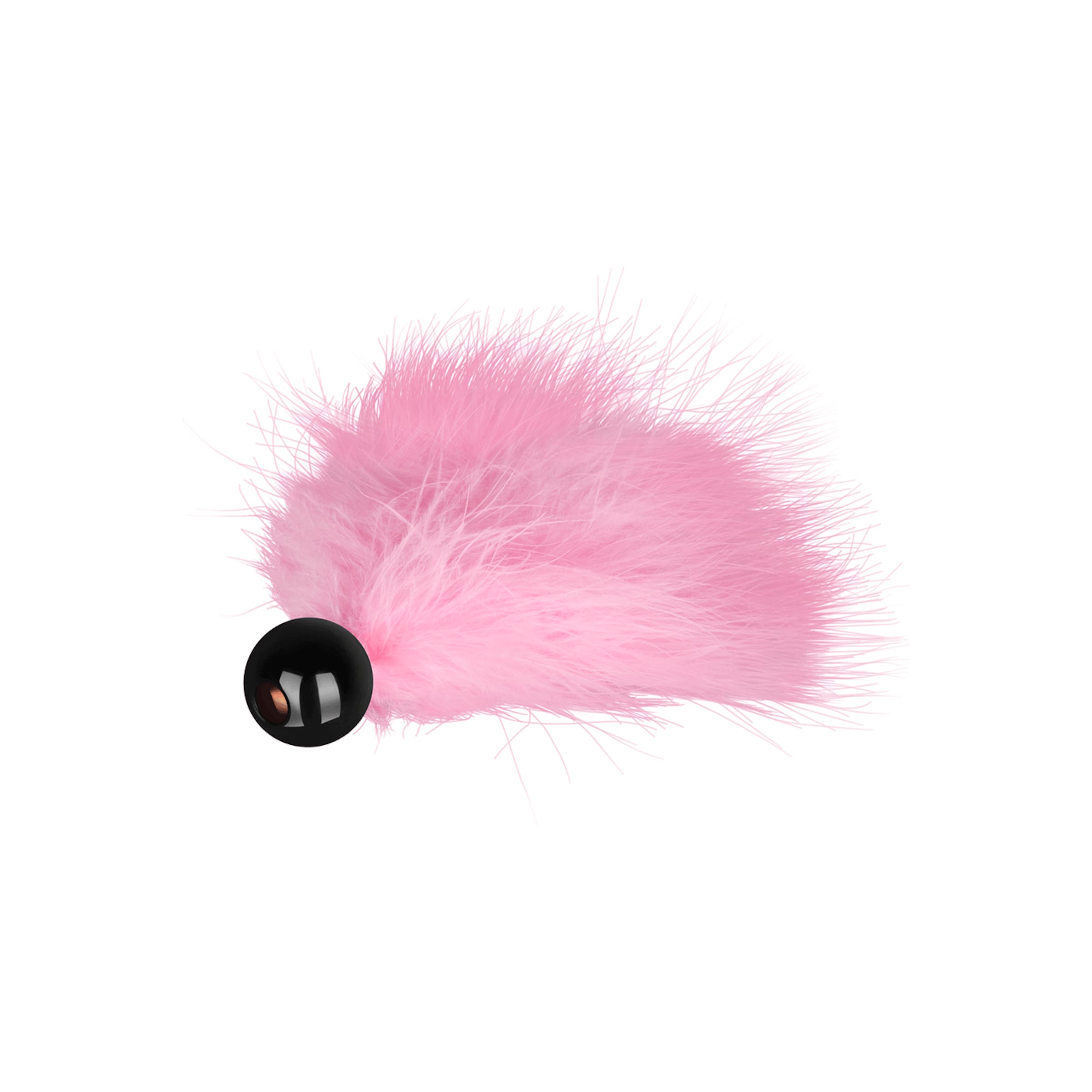 federkitzler-mit-kugelgriff-Rosa-Schwarz-2